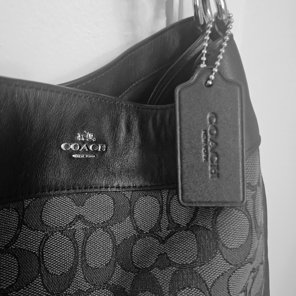 Coach Black Shoulder Bag